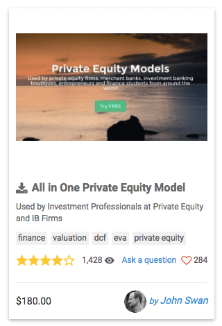 All In One Private Equity Model